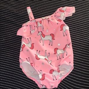Baby unicorn bathing suit